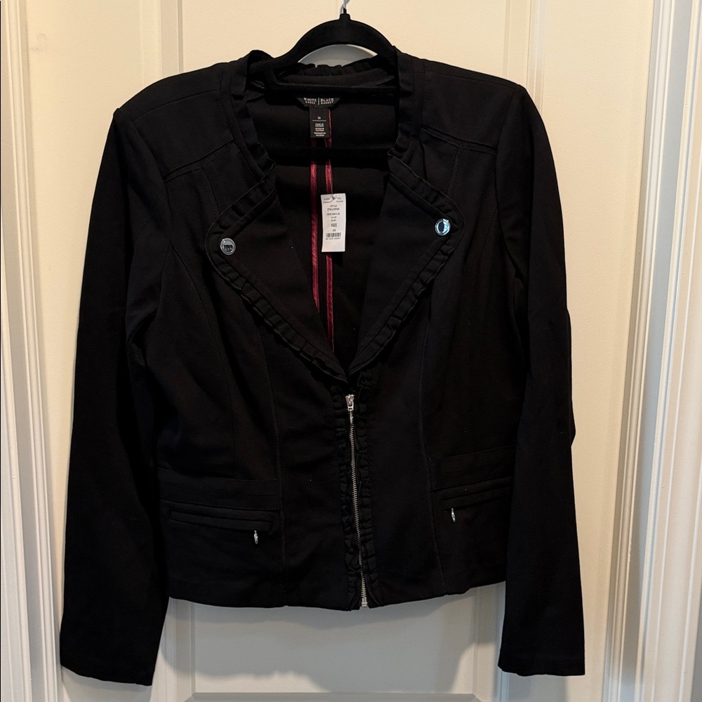 White House Black Market Black Blazer